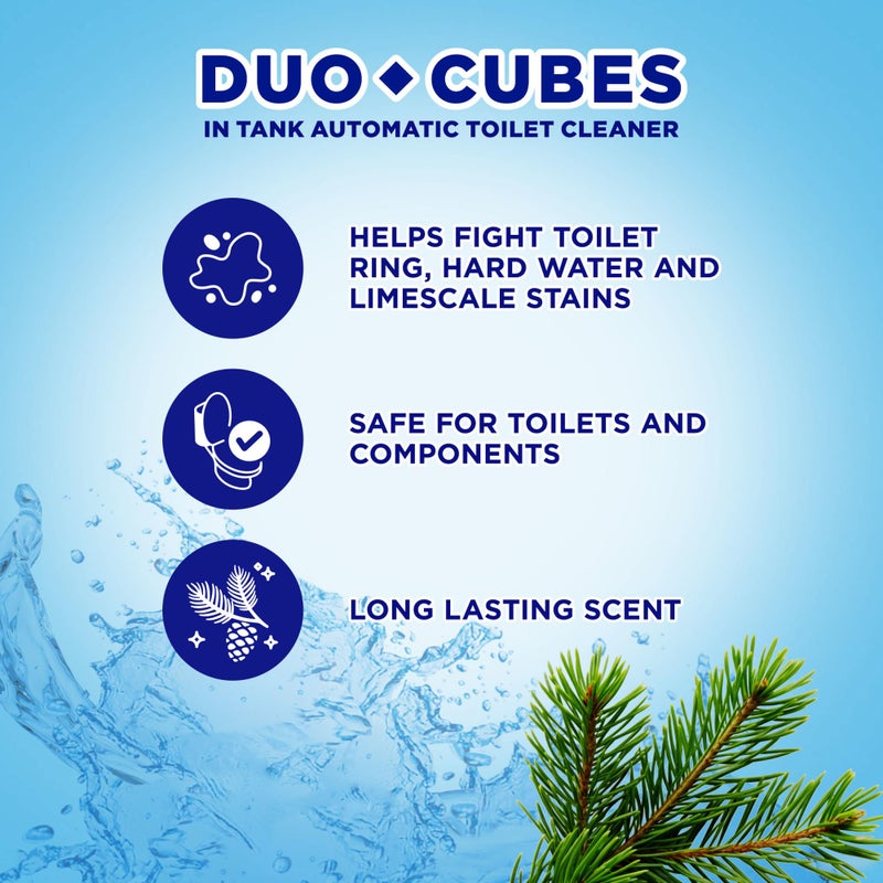 Soft Scrub in-Tank Toilet Cleaner Duo-Cubes, Alpine Fresh, 4Count - Image 3